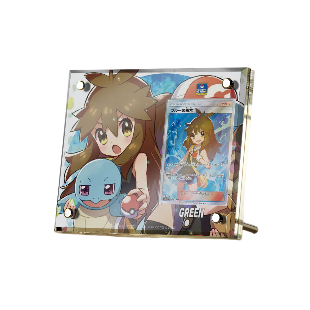 PTCG Pokémon Anime Card Brick Display Stand